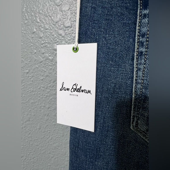 NWT Women’s Sam Edelman The Stiletto High Rise Flare Jeans Sz 16/33 Medium Wash. - Picture 4 of 7